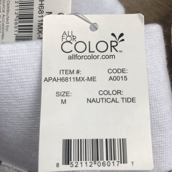 NWT All For Color Nautical Tide Linen Beach Pants M‎ - Picture 4 of 7